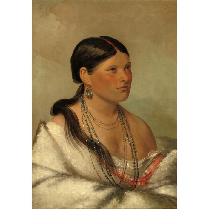 Grafika Kids - George Catlin: The Female Eagle - Shawano, 1830 - 104 Teile von Grafika Kids