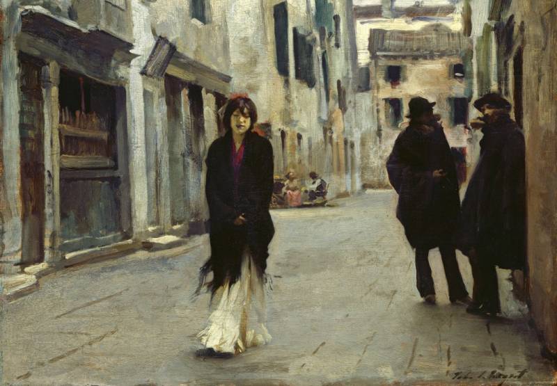 Grafika Kids John Singer Sargent: Street in Venice, 1882 12 Teile Puzzle Grafika-F-31262 von Grafika Kids