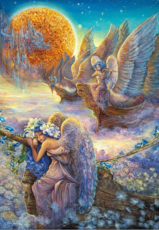 Grafika Kids Josephine Wall - I Saw Three Ships 24 Teile Puzzle Grafika-F-31634 von Grafika Kids