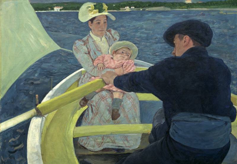 Grafika Kids Mary Cassatt: The Boating Party, 1893/1894 104 Teile Puzzle Grafika-F-31841 von Grafika Kids