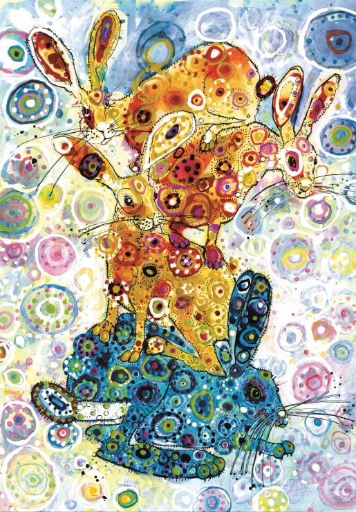 Grafika Kids Sally Rich - Devon Hare Stack 12 Teile Puzzle Grafika-F-31554 Grafika Kids Sally Rich - Devon Hare Stack 12 Teile Puzzle Grafika-F-31554 von Grafika Kids