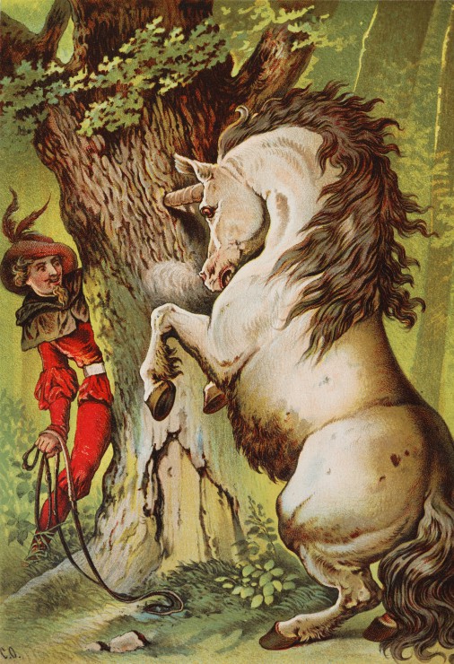 Grafika Kids XXL Teile - Das tapfere Schneiderlein, Illustration von Carl Offterdinger 12 Teile Puzzle Grafika-Kids-00134 von Grafika Kids