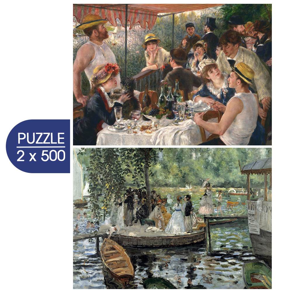 Grafika 2 Puzzles - The Art of Auguste Renoir : Le Déjeuner des Canotiers - La Grenouillère 500 Teile Puzzle Grafika-F-33706 Grafika 2 Puzzles - The Art of Auguste Renoir : Le Déjeuner des Canotiers - La Grenouillère 500 Teile Puzzle Grafika-F-33706 von Grafika