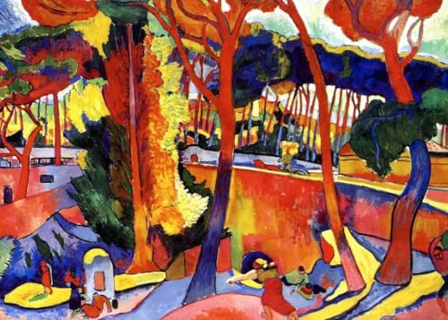 Grafika André Derain - Brücke über den Riou - 500 Teile Grafika André Derain - Brücke über den Riou - 500 Teile von Grafika
