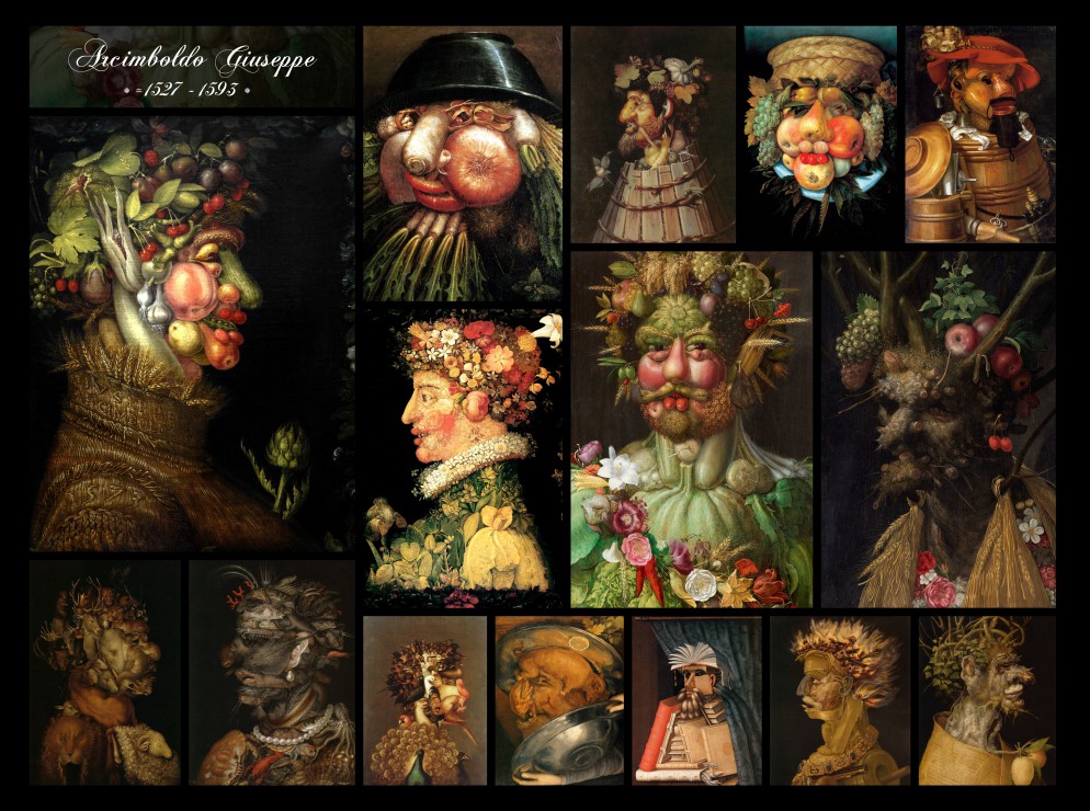 Grafika Arcimboldo Giuseppe - Collage 2000 Teile Puzzle Grafika-F-30215 Grafika Arcimboldo Giuseppe - Collage 2000 Teile Puzzle Grafika-F-30215 von Grafika