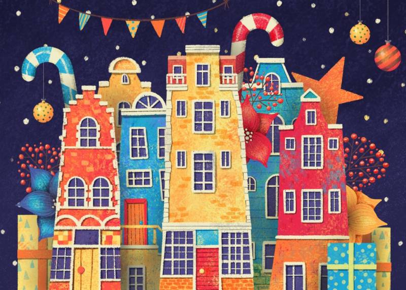 Grafika Bald ist Weihnachten 500 Teile Puzzle Grafika-F-33713 von Grafika