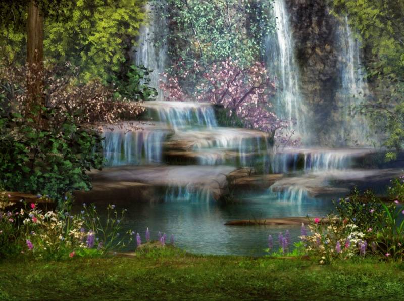 Grafika Bezaubernder Wasserfall 2000 Teile Puzzle Grafika-F-30061 von Grafika
