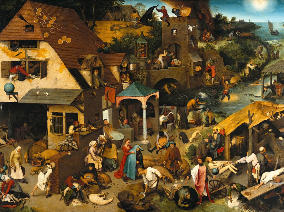 Grafika Brueghel Pieter: Die niederländischen Sprichwörter, 1559 2000 Teile Puzzle Grafika-F-30075 Grafika Brueghel Pieter: Die niederländischen Sprichwörter, 1559 2000 Teile Puzzle Grafika-F-30075 von Grafika