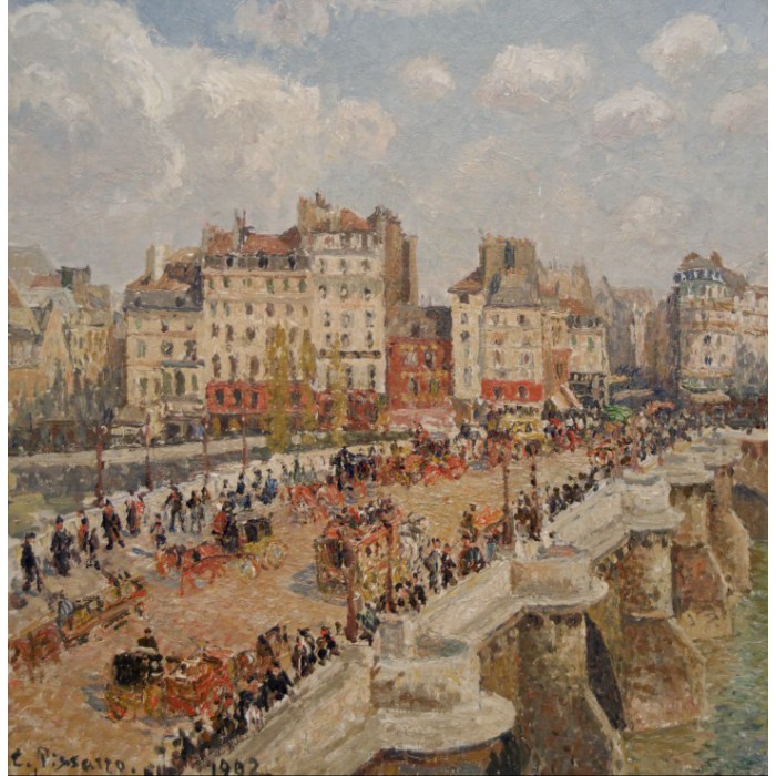 Grafika Camille Pissarro: Le Pont-Neuf, 1902 von Grafika