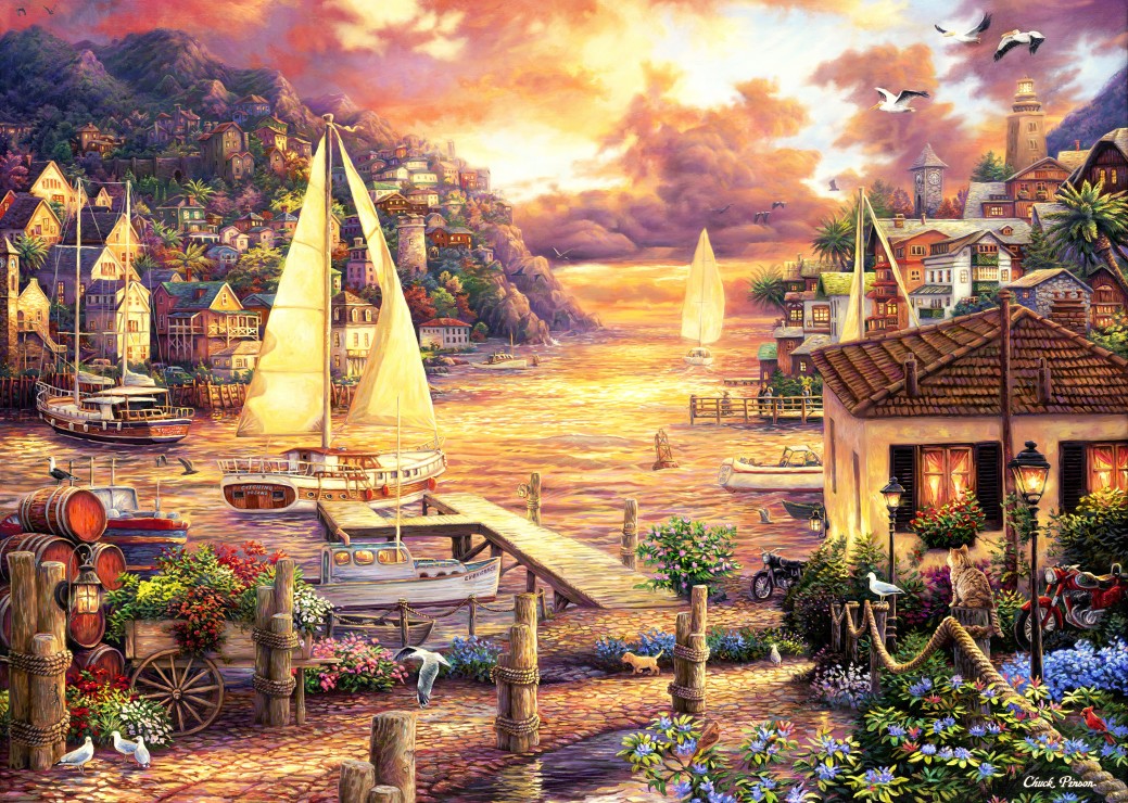 Grafika Chuck Pinson - Catching Dreams 500 Teile Puzzle Grafika-F-32242 Grafika Chuck Pinson - Catching Dreams 500 Teile Puzzle Grafika-F-32242 von Grafika