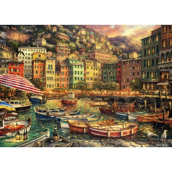 Grafika - Chuck Pinson - Vibrance of Italy - 500 Teile von Grafika