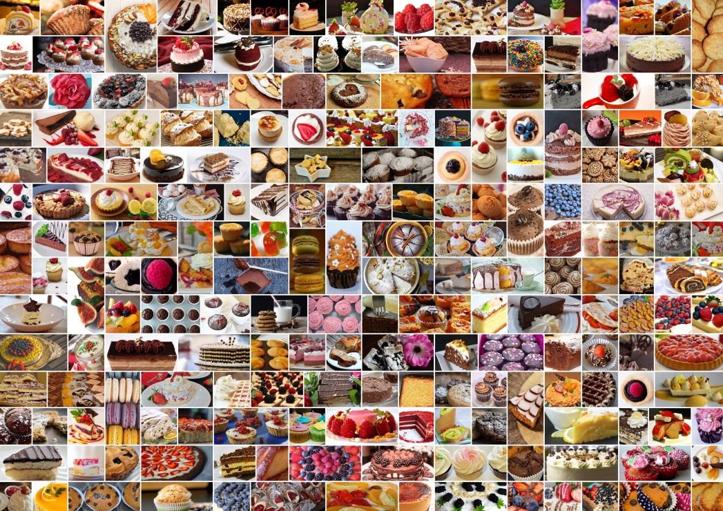 Grafika Collage - Kuchen 1500 Teile Puzzle Grafika-F-30045 Grafika Collage - Kuchen 1500 Teile Puzzle Grafika-F-30045 von Grafika