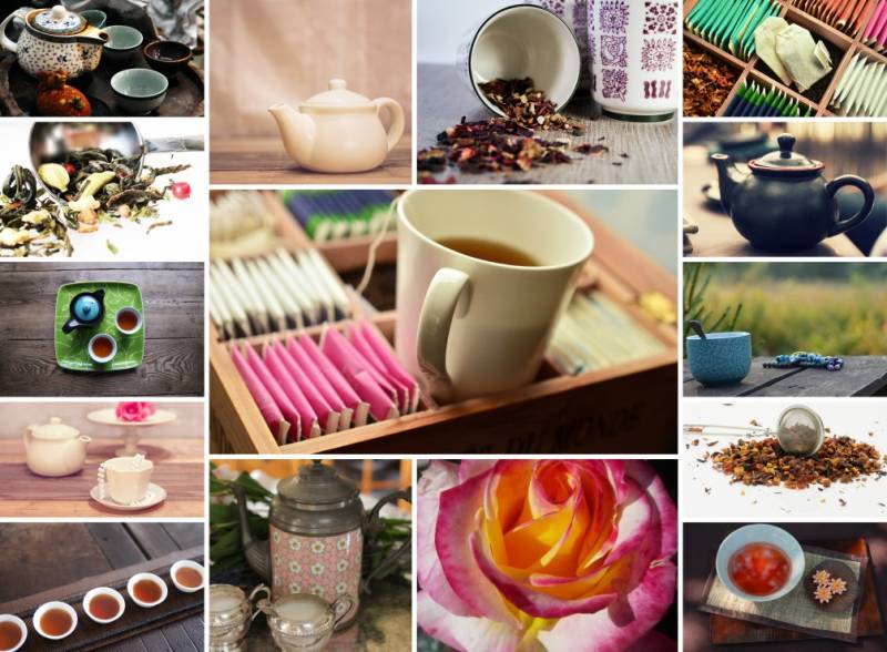 Grafika Collage - Tee 2000 Teile Puzzle Grafika-F-30397 Grafika Collage - Tee 2000 Teile Puzzle Grafika-F-30397 von Grafika