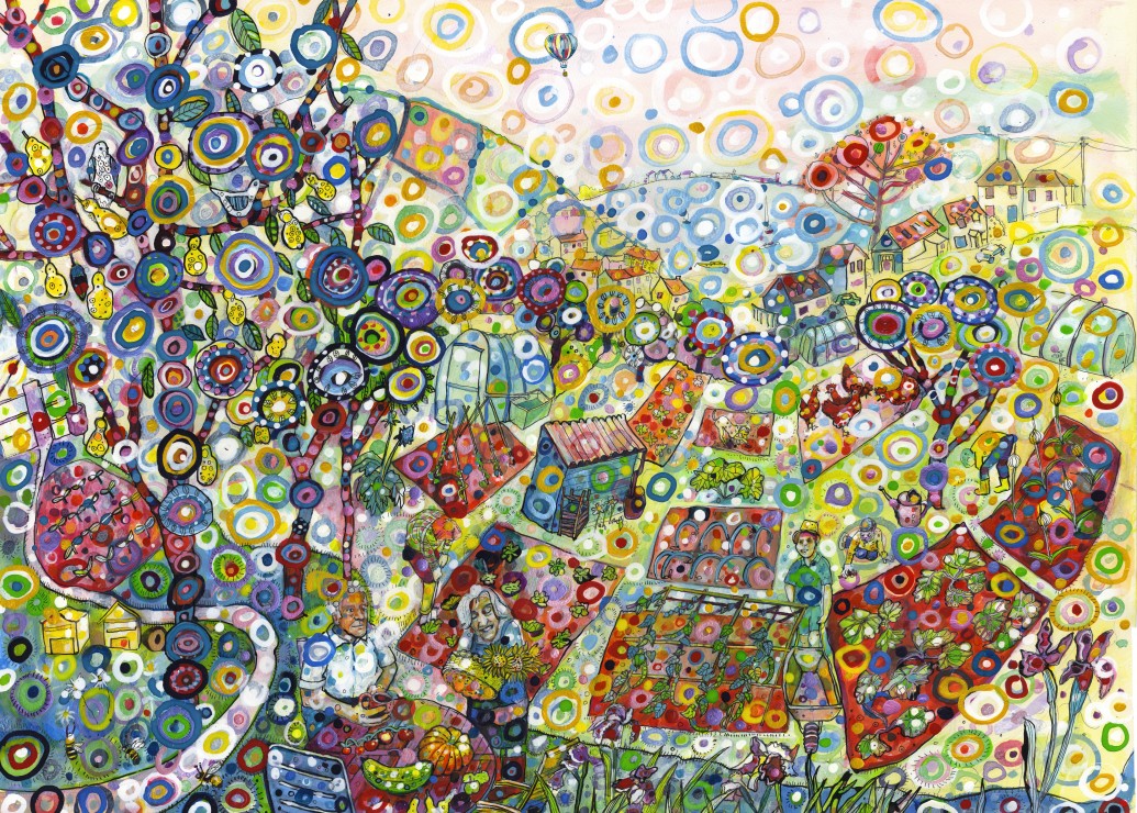 Grafika Country Allotment 500 Teile Puzzle Grafika-F-33363 Grafika Country Allotment 500 Teile Puzzle Grafika-F-33363 von Grafika