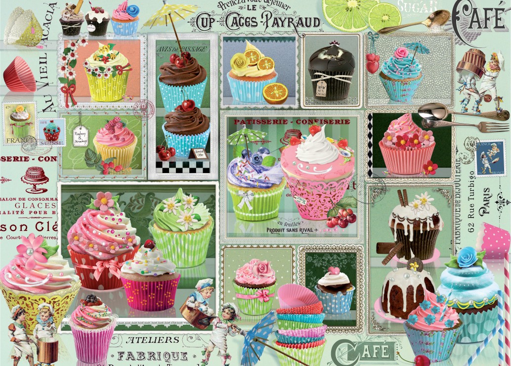 Grafika Cupcakes 500 Teile Puzzle Grafika-F-33380 Grafika Cupcakes 500 Teile Puzzle Grafika-F-33380 von Grafika