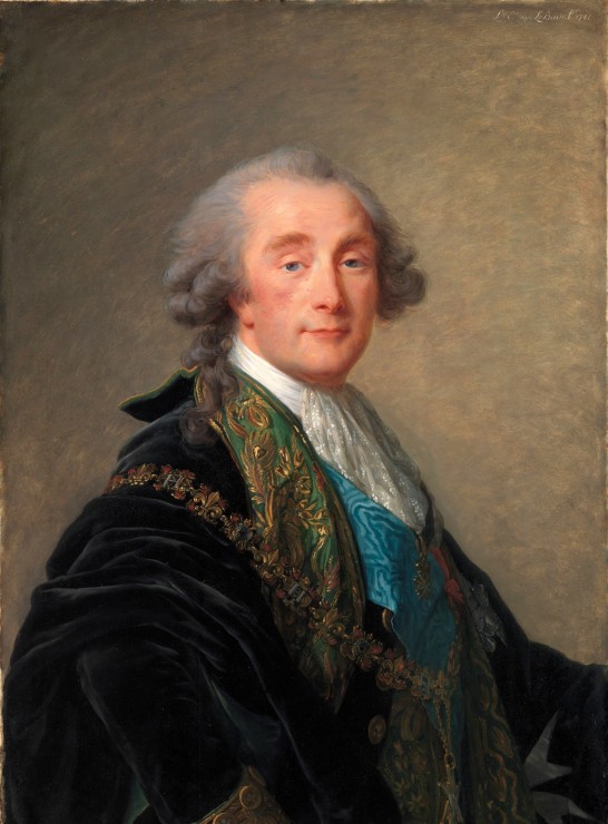 Grafika Élisabeth-Louise Vigee le Brun: Alexandre Charles Emmanuel de Crussol-Florensac, 1787 2000 Teile Puzzle Grafika-F-30611 von Grafika