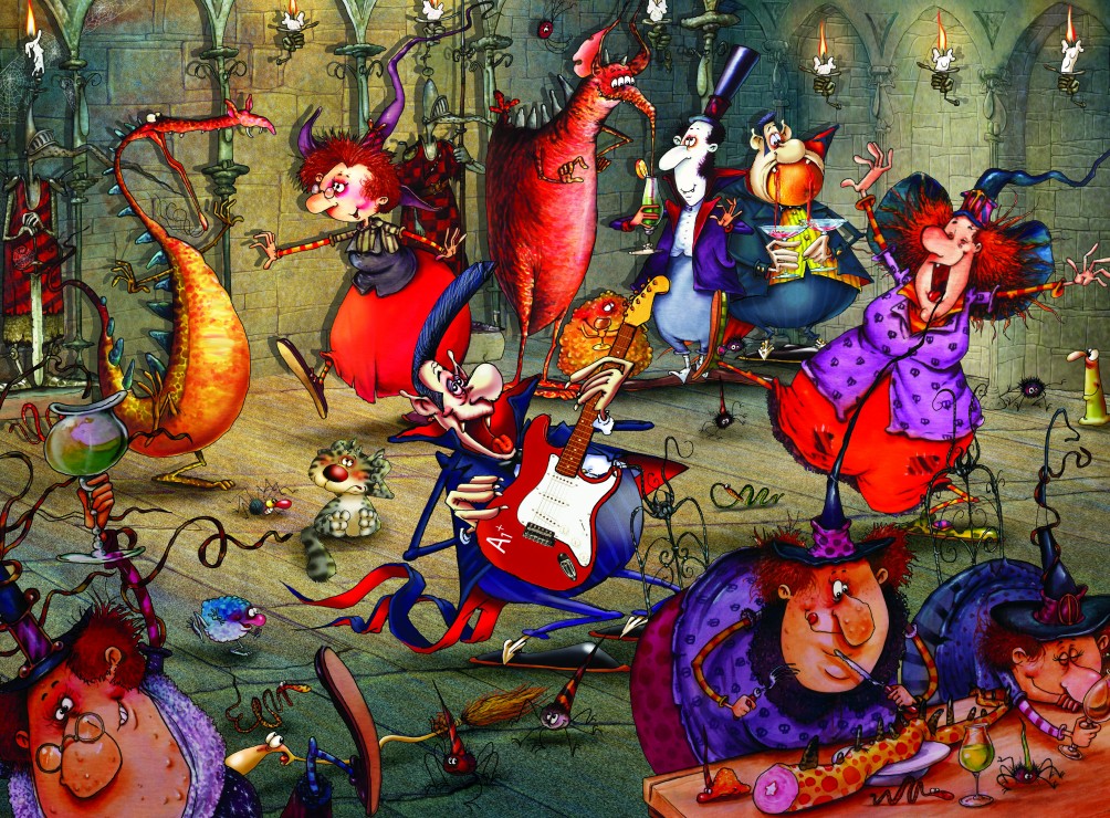 Grafika François Ruyer - Das Hexenfest 2000 Teile Puzzle Grafika-F-30738 von Grafika