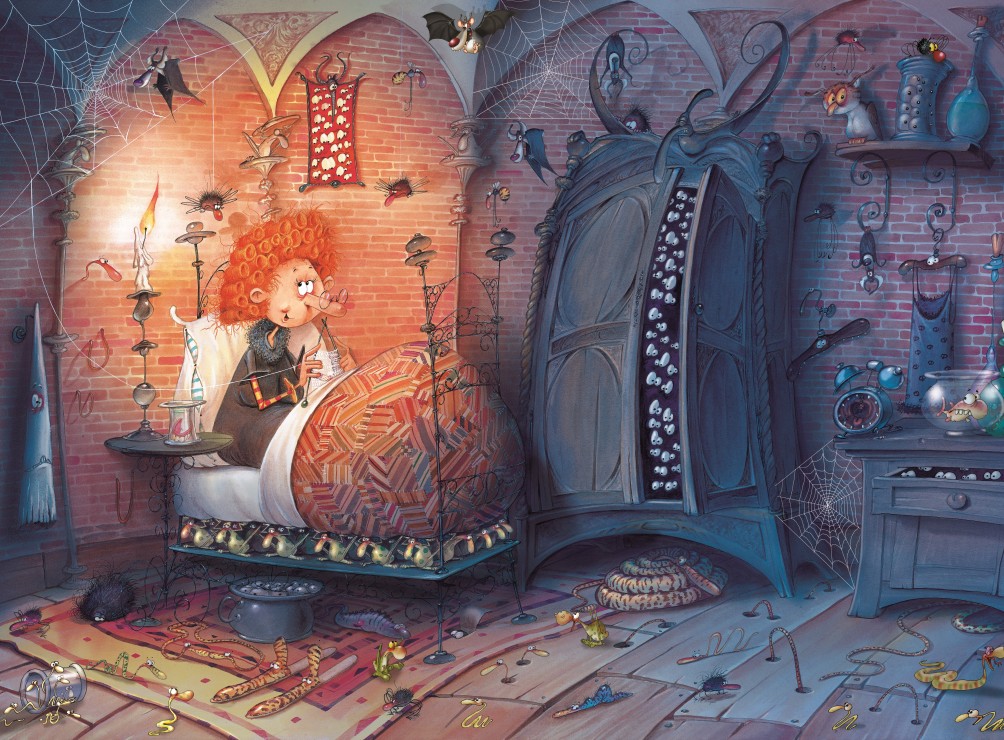 Grafika François Ruyer - Die Hexe 2000 Teile Puzzle Grafika-F-30617 von Grafika