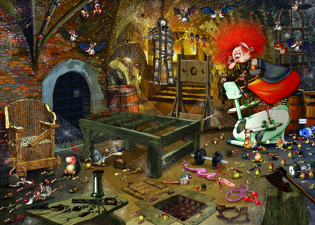 Grafika François Ruyer - Fitnessraum 500 Teile Puzzle Grafika-F-32271 Grafika François Ruyer - Fitnessraum 500 Teile Puzzle Grafika-F-32271 von Grafika