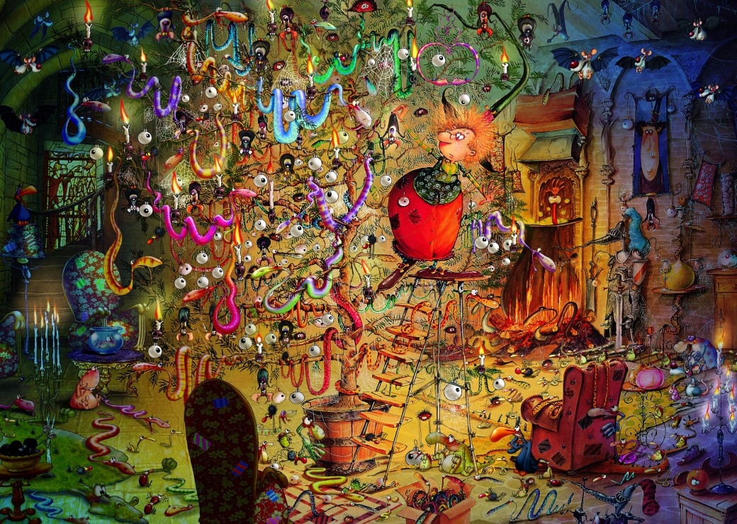 Grafika François Ruyer - Hexe 500 Teile Puzzle Grafika-F-32287 Grafika François Ruyer - Hexe 500 Teile Puzzle Grafika-F-32287 von Grafika