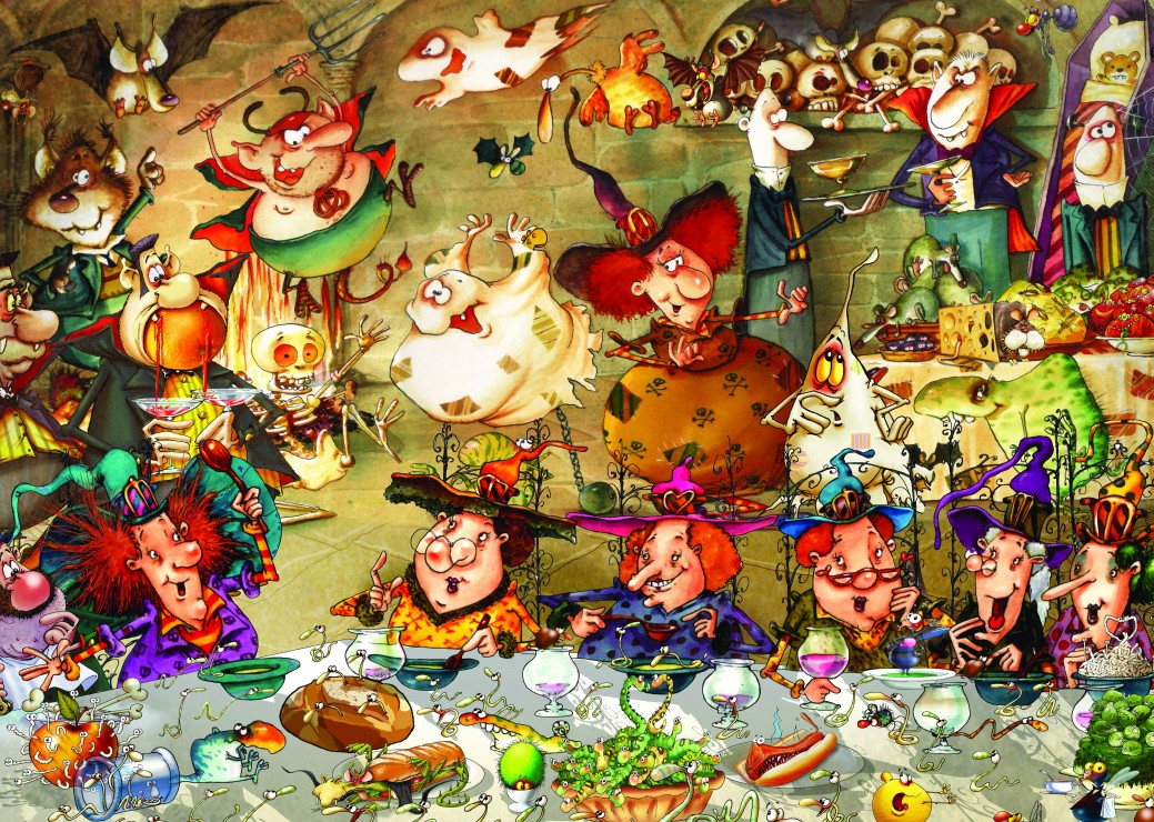 Grafika François Ruyer - Hexen 500 Teile Puzzle Grafika-F-32279 Grafika François Ruyer - Hexen 500 Teile Puzzle Grafika-F-32279 von Grafika