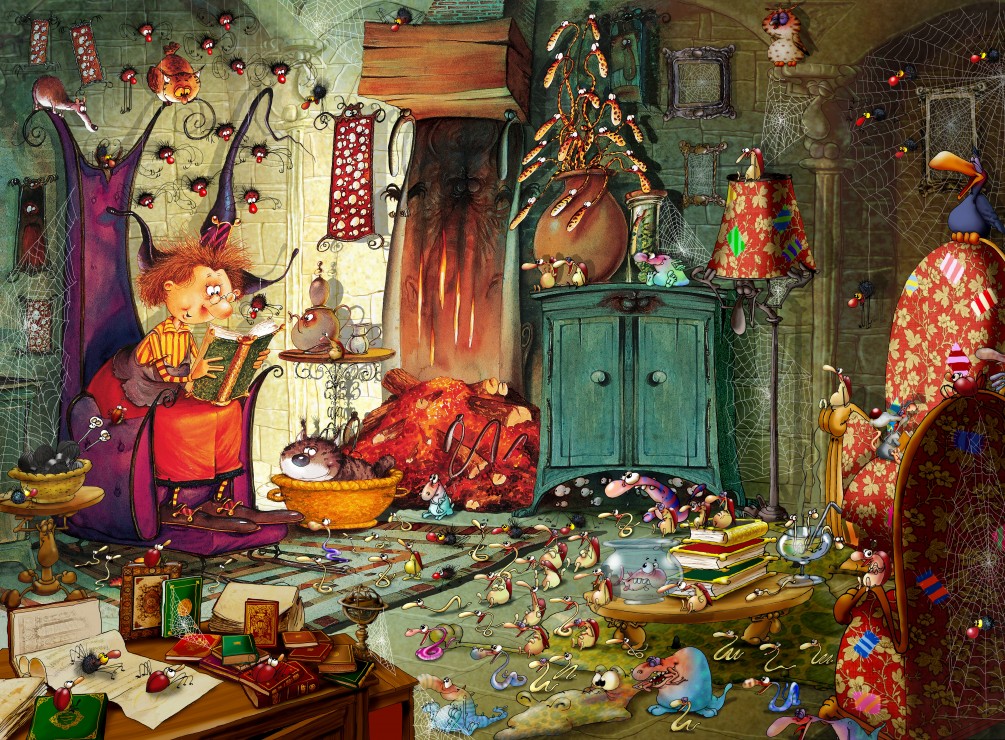 Grafika François Ruyer - Lesen 2000 Teile Puzzle Grafika-F-30745 von Grafika