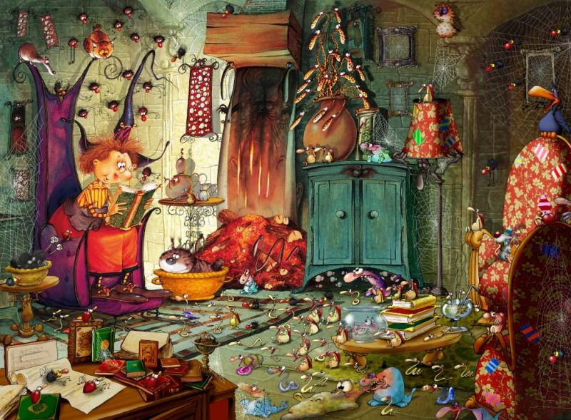 Grafika François Ruyer - Lesen 2000 Teile Puzzle Grafika-F-30745 von Grafika