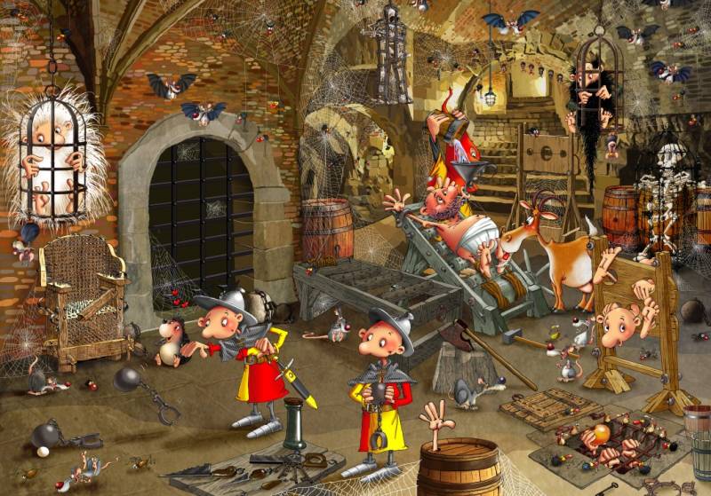 Grafika François Ruyer: Dungeon 1000 Teile Puzzle Grafika-F-32956 von Grafika