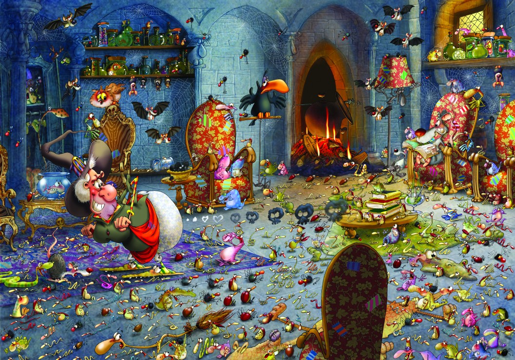 Grafika François Ruyer: Hexe 1000 Teile Puzzle Grafika-F-32957 Grafika François Ruyer: Hexe 1000 Teile Puzzle Grafika-F-32957 von Grafika