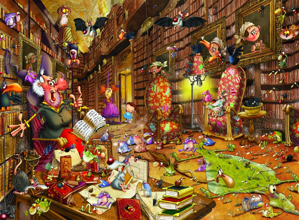 Grafika François Ruyer: Hexe 2000 Teile Puzzle Grafika-F-30388 Grafika François Ruyer: Hexe 2000 Teile Puzzle Grafika-F-30388 von Grafika