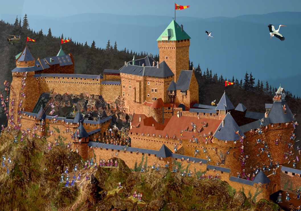 Grafika Haut-Koenigsbourg Schloss 1000 Teile Puzzle Grafika-F-33308 Grafika Haut-Koenigsbourg Schloss 1000 Teile Puzzle Grafika-F-33308 von Grafika