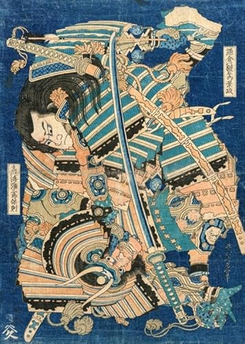 Grafika Hokusai - Kamakura no Gengoro Seizing Torinoumi Tasaburo - 500 Teile Grafika Hokusai - Kamakura no Gengoro Seizing Torinoumi Tasaburo - 500 Teile von Grafika