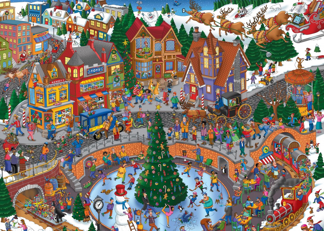 Grafika Holiday Havoc 500 Teile Puzzle Grafika-F-33388 Grafika Holiday Havoc 500 Teile Puzzle Grafika-F-33388 von Grafika