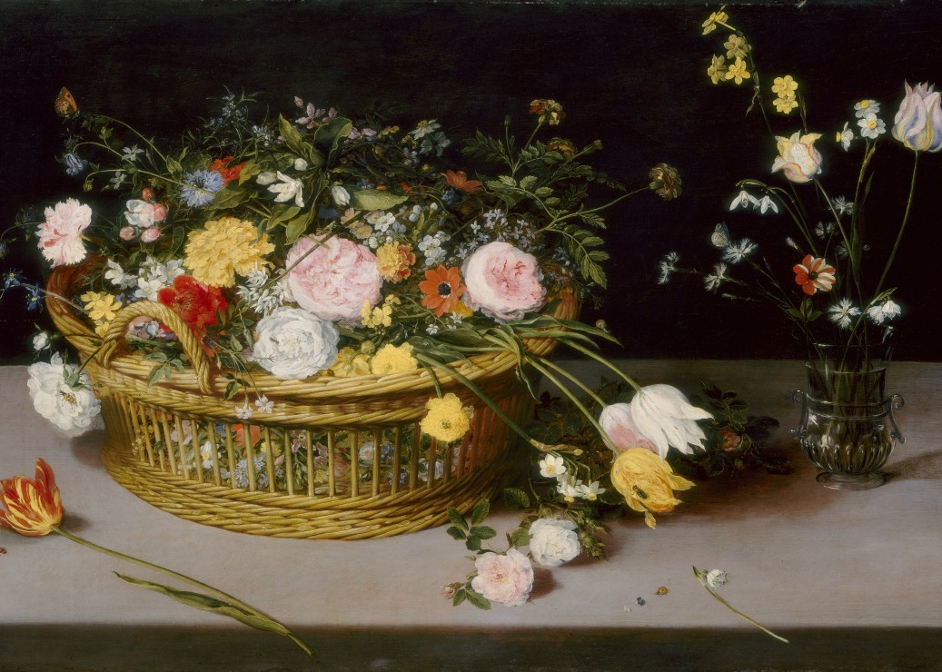 Grafika Jan Brueghel - Flowers in a Basket and a Vase, 1615 500 Teile Puzzle Grafika-F-32257 Grafika Jan Brueghel - Flowers in a Basket and a Vase, 1615 500 Teile Puzzle Grafika-F-32257 von Grafika