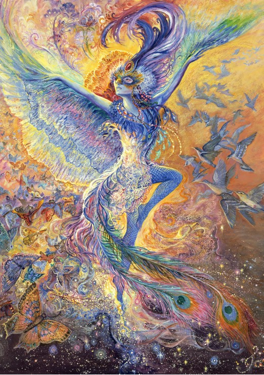 Grafika Josephine Wall - Blue Bird 1500 Teile Puzzle Grafika-F-30035 von Grafika