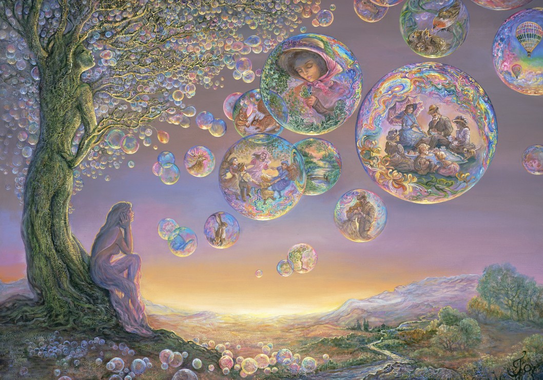 Grafika Josephine Wall - Bubble Tree 1000 Teile Puzzle Grafika-F-33050 von Grafika