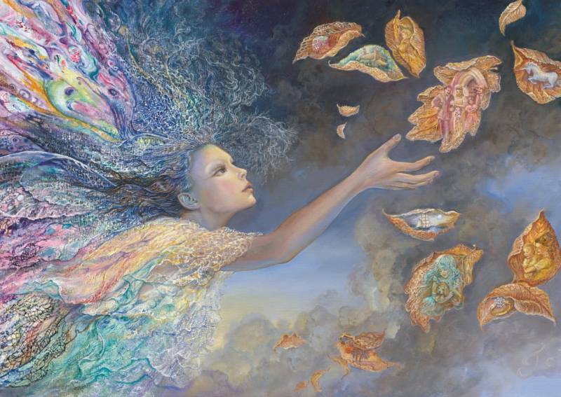 Grafika Josephine Wall - Catching Wishes 2000 Teile Puzzle Grafika-F-30076 von Grafika