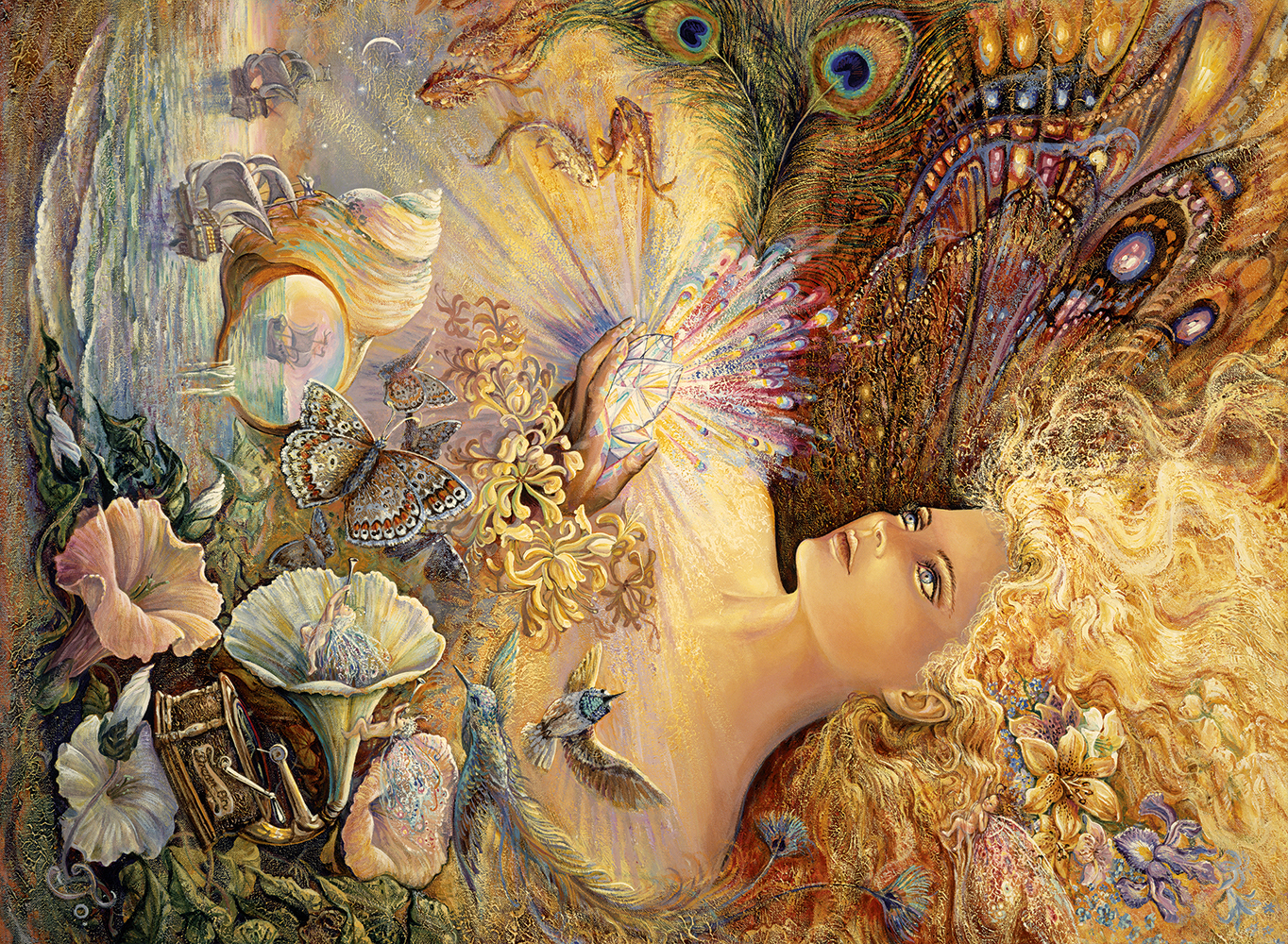 Grafika Josephine Wall - Crystal of Enchantment 3000 Teile Puzzle Grafika-03002-P von Grafika