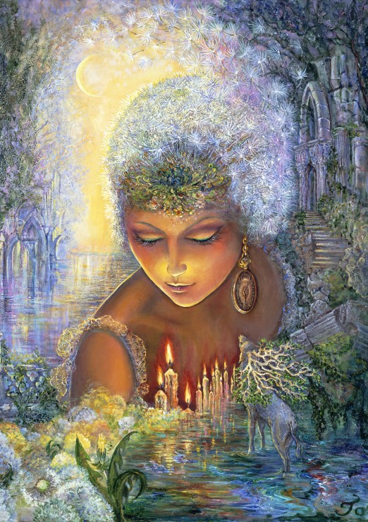 Grafika Josephine Wall - Dandelion Diva 1500 Teile Puzzle Grafika-T-00281 von Grafika