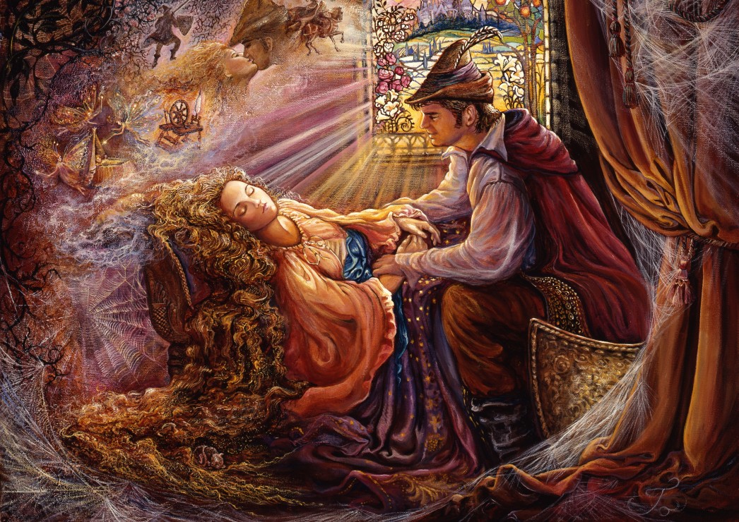 Grafika Josephine Wall - Dornröschen 2000 Teile Puzzle Grafika-T-00384 von Grafika