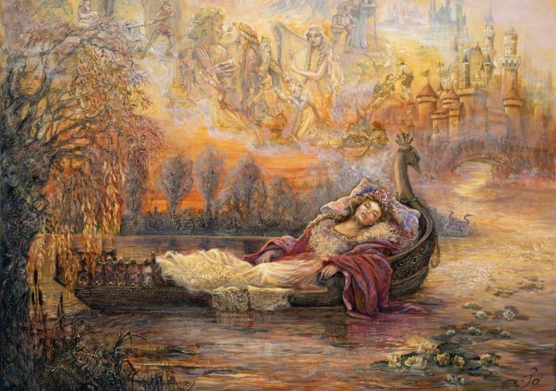 Grafika Josephine Wall - Dreams of Camelot 1500 Teile Puzzle Grafika-T-00261 von Grafika
