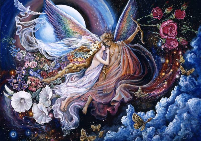 Grafika Josephine Wall - Eros and Psyche 1000 Teile Puzzle Grafika-F-33022 Grafika Josephine Wall - Eros and Psyche 1000 Teile Puzzle Grafika-F-33022 von Grafika