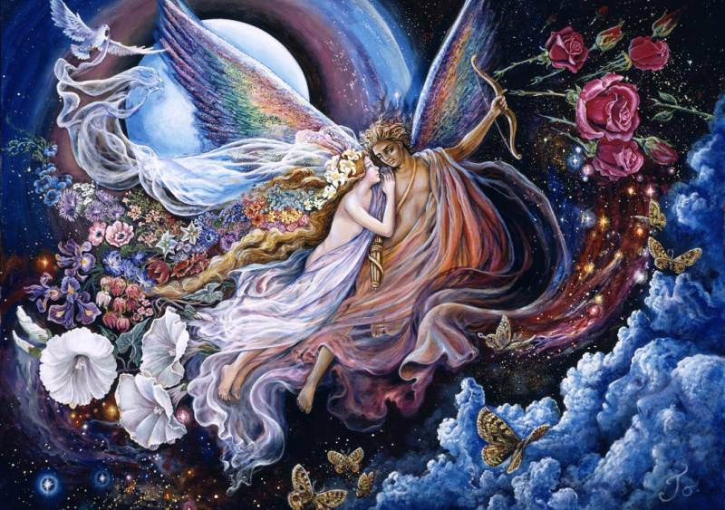 Grafika Josephine Wall - Eros and Psyche 1500 Teile Puzzle Grafika-F-30034 von Grafika