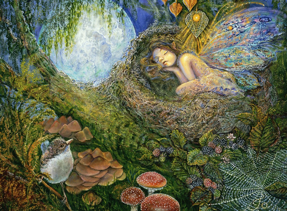Grafika Josephine Wall - Fairy Nest 2000 Teile Puzzle Grafika-F-30732 von Grafika