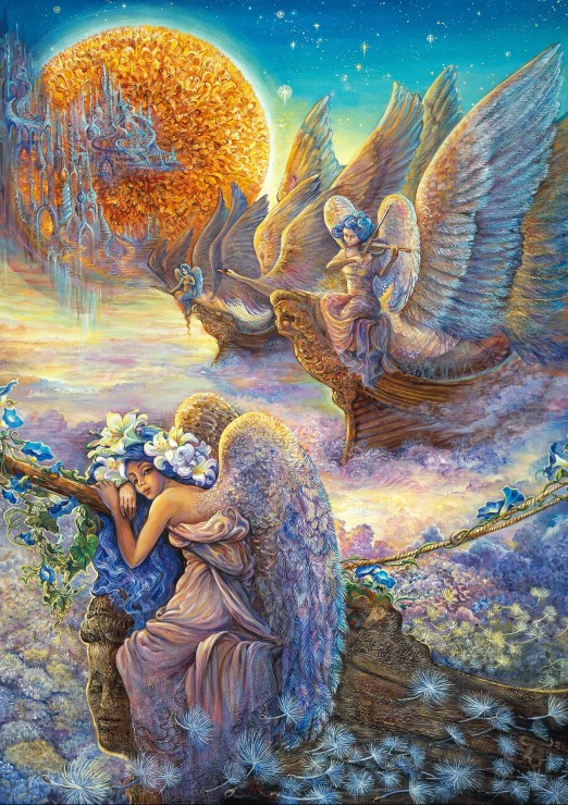 Grafika Josephine Wall - I Saw Three Ships 1500 Teile Puzzle Grafika-T-00359 von Grafika