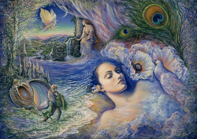 Grafika Josephine Wall - Whispered Dreams 1500 Teile Puzzle Grafika-T-00353 von Grafika