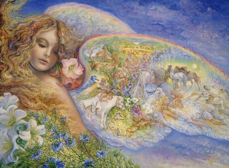 Grafika Josephine Wall - Wings of Love 2000 Teile Puzzle Grafika-F-30672 von Grafika