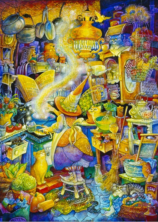 Grafika Küchenhexe 1000 Teile Puzzle Grafika-F-33688 Grafika Küchenhexe 1000 Teile Puzzle Grafika-F-33688 von Grafika