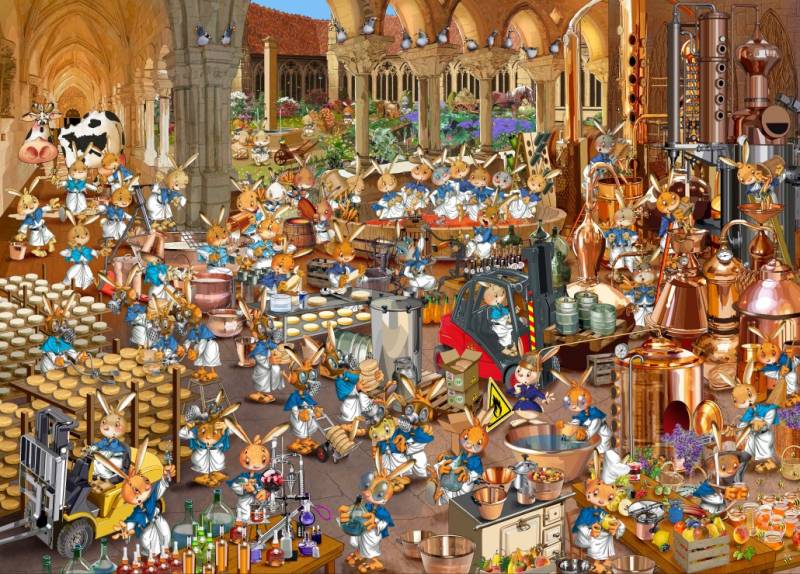 Grafika Le Cloitre 1500 Teile Puzzle Grafika-F-33337 von Grafika