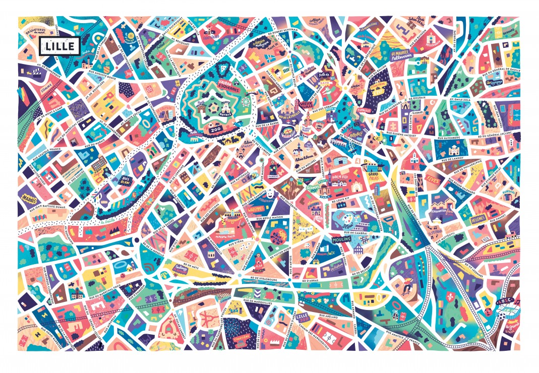 Grafika Lille 1000 Teile Puzzle Grafika-F-33747 Grafika Lille 1000 Teile Puzzle Grafika-F-33747 von Grafika